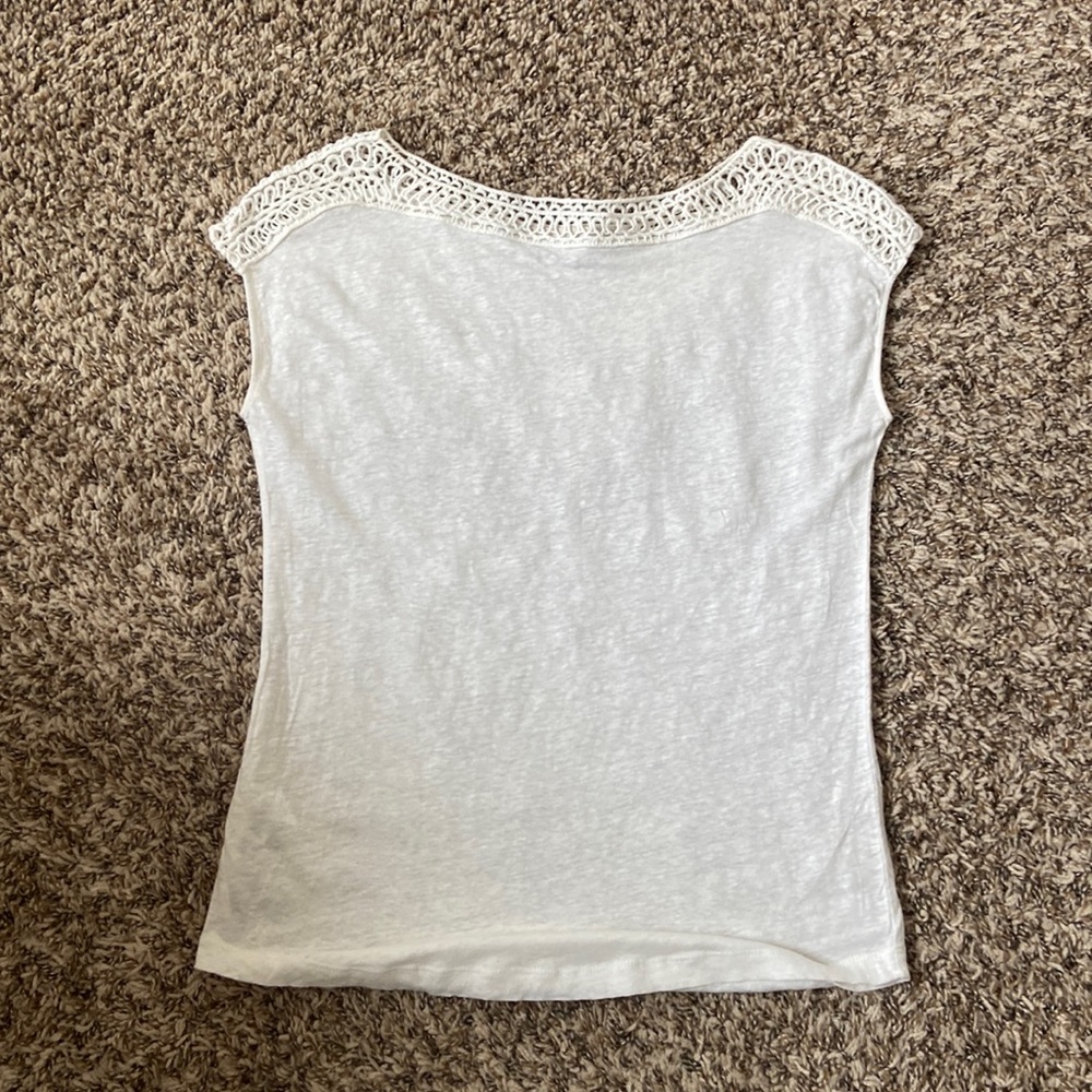 100% linen top